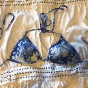 VS Pink Tie Dye Swim Top